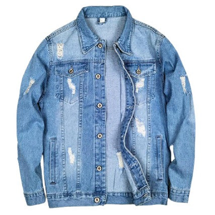 Wholesale Men's Denim Jacket, Bulk Men's Jean Jackets Online-HiHalley