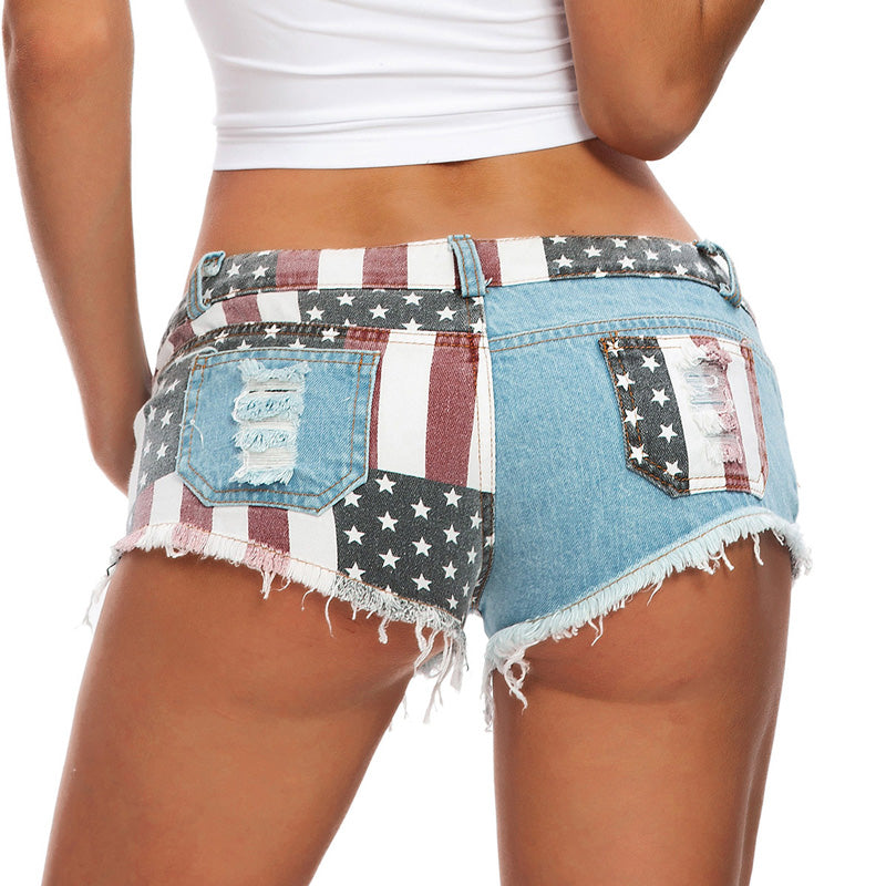 Denim Mini Shorts